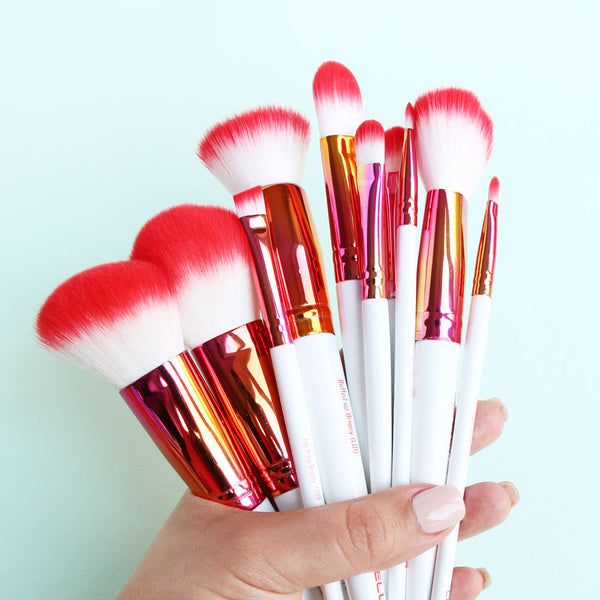 Essential basic makeup brush set | Loella Cosmetics