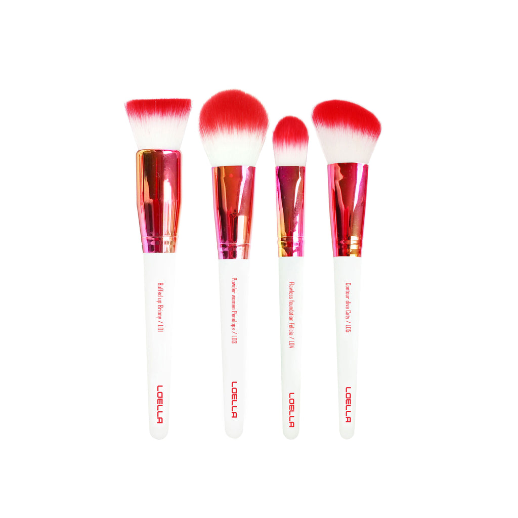 Face makeup brush set | Loella Cosmetics